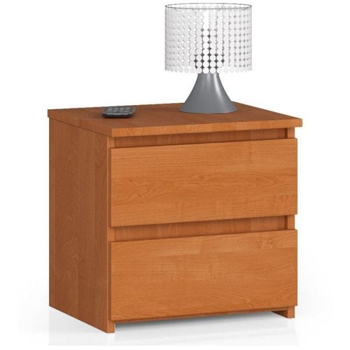 Szafka nocna, STILO, 2 szuflady, 40x35x40 cm, olcha, mat | TYLETEGOTU na Arena.pl