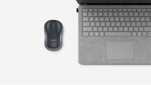 Myszka bezprzewodowa Logitech M185 szara, sensor optyczny 1000DPI 2.4GHz na Arena.pl