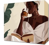 Obraz 30x30cm Chwila z Książką