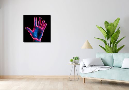 Plakat 70x70cm Dotyk Przyszłości na Arena.pl