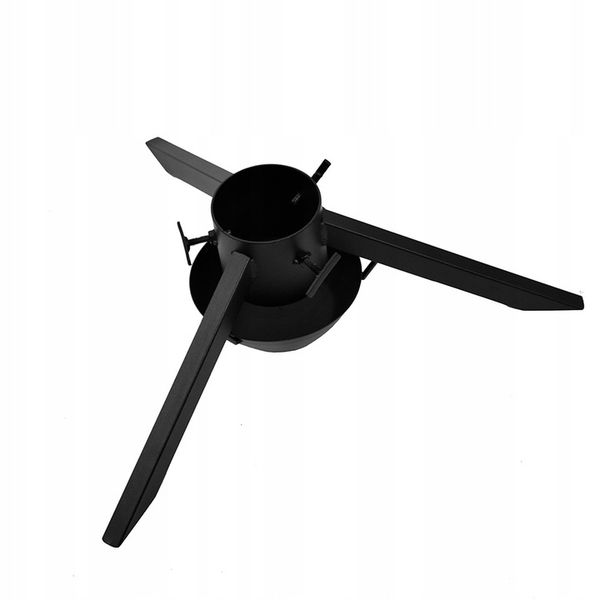 Stojak na choinkę metalowy z misą na wodę stojak pod choinkę czarny 105 mm zdjęcie 3