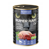 karma mokra dla kota rafi pasztet z przepiórką i wątróbką z królika 400g