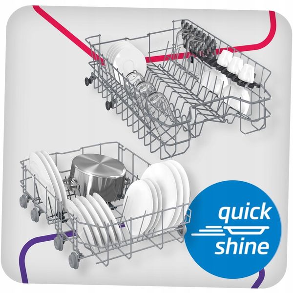 Zmywarka do zabudowy Beko 45cm 10kpl Quick&Shine 5 Programów zdjęcie 5