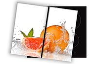 SZKLANA DESKA NA KUCHENKĘ 2x30x52 057C POMARAŃCZA