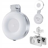 Lampa LED z lusterkiem Telesin do smartfona iPhone MagSafe Google PixelSnap