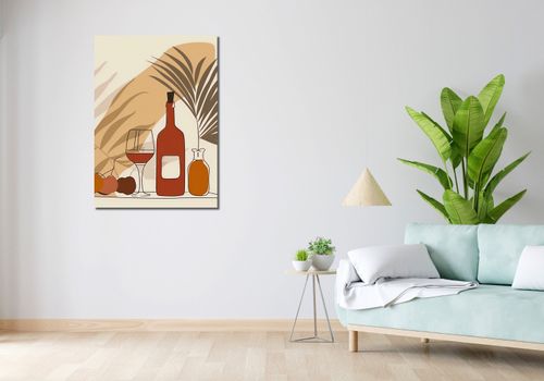 Obraz 70x100cm Winko przy Palmach na Arena.pl