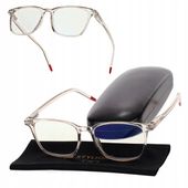 Okulary PLUSY do CZYTANIA i KOMPUTERA Blue Light ANTYREFLEX Męskie Damskie