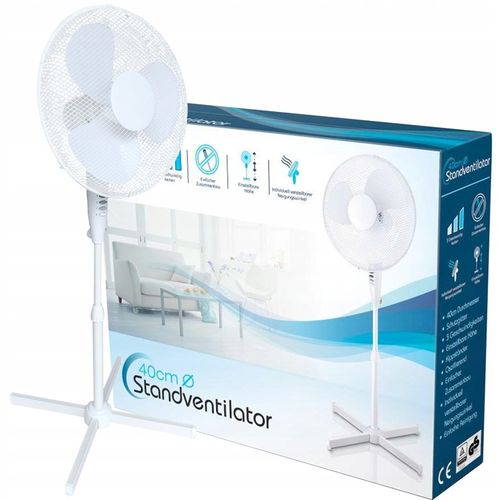 Wentylator podłogowy Ito 40CM Ventilator biały na Arena.pl