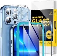 Szkło Hartowane 9H Do iPhone 13 Pro Max Zestaw 2 Sztuki Ochrona Aparatu