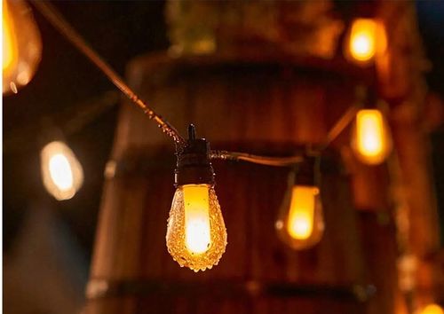 GIRLANDA SOLARNA lampki ogrodowe ŻARÓWKI duże LED na Arena.pl