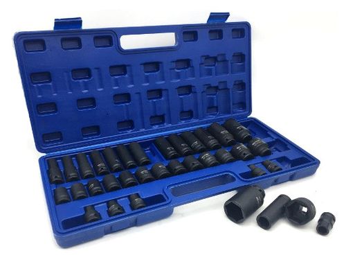 ZESTAW NASADEK UDAROWYCH 8-32 NASADKI UDAROWE 1/2 UDAR KLUCZA CR-MO na Arena.pl