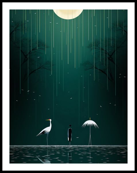 Plakat 50x65cm Nocne Marzenia zdjęcie 3