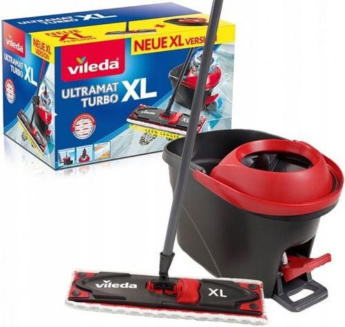 Vileda Mop obrotowy ULTRAMAX ULTRAMAT Turbo XL BOX ZESTAW 42 cm na Arena.pl