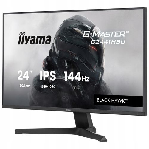 Monitor LED 24" iiyama G-Master G2441HSU-B1 Black Hawk na Arena.pl