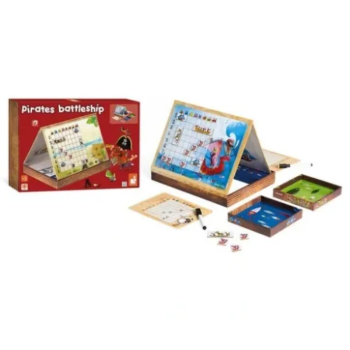 JANOD Gra magnetyczna Statki Pirat Battleship na Arena.pl