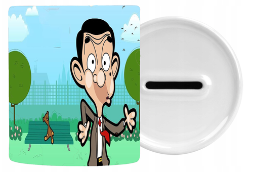 Skarbonka Ceramiczna Jaś Fasola - Mr.Bean na Arena.pl