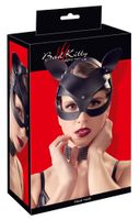 bad kitty cat mask rhinestones