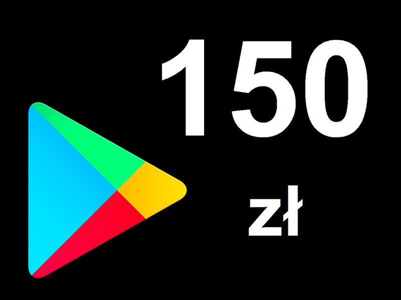 Karta Google Play 150zł Kod Prepaid Klucz Android zdjęcie 1