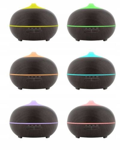 dyfuzor zapachowy - nawilżacz 300ml db - brązowy na Arena.pl