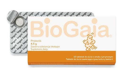 Biogaia probiotyczne 10 tabletek do żucia na Arena.pl