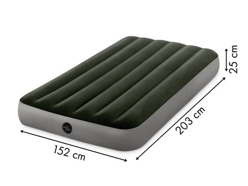 Materac dmuchany do spania łóżko 1os Intex 64107 na Arena.pl