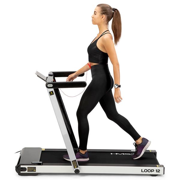 Bieżnia elektryczna Loop12 LOOP szara zdjęcie 3