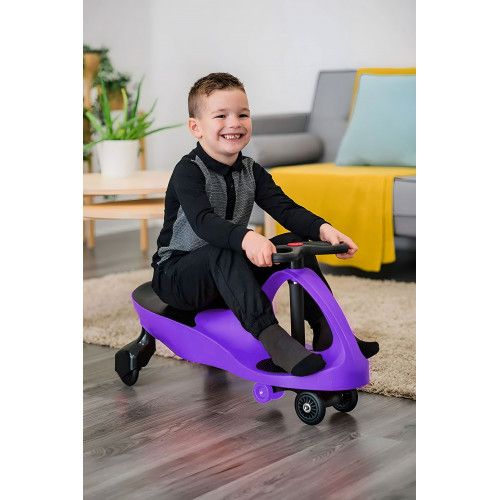 JEŹDZIK GRAWITACYJNY ECOTOYS LED 70KG DLA DZIECI 3+ FIOLETOWY na Arena.pl