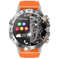 SMARTWATCH MESKI GŁOŚNIK MIKROFON EKG MENU PL BATERIA 400 mAh !
