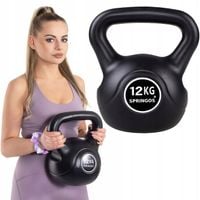 KETTLEBELL DO ĆWICZEŃ 12 kg KULA KETLE HANTLA FITNESS ABS HANTEL CIĘŻAR