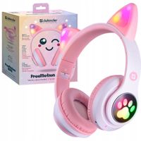 Defender słuchawki Bluetooth FreemotionB585 Led różowy/pink (63585)