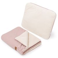 ZESTAW DO WÓZKA PODUSZKA I KOCYK PLUSZ VELVET