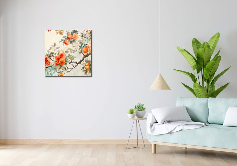 Obraz 60x60cm Persymony zdjęcie 2