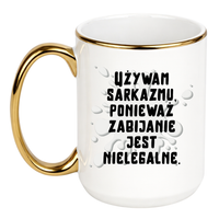 Duży Biało-Złoty 450 ml
