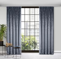 Zasłona gotowa na taśmie DARIA 140x270 Eurofirany stalowa