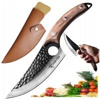 NÓŻ KUCHENNY SZEFA KUCHNI MYŚLIWSKI JAPAN STYLE TASAK 27CM