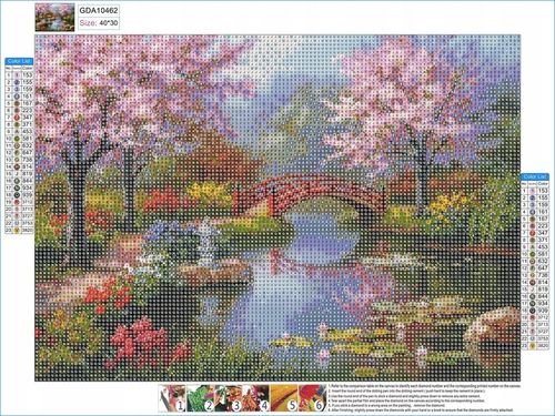 Haft Diamentowy Diamond Painting Mozaika + RAMKA na Arena.pl