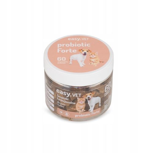 PROBIOTYK, smaczki funkcjonalne dla psa i kota, 60szt., probiotic Forte na Arena.pl