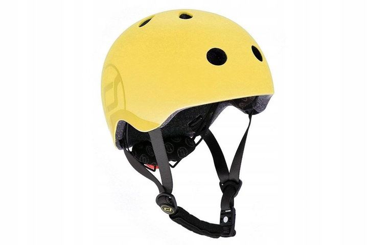 Kask rowerowy dziecięcy na hulajnogę Scoot and Ride, rozm. S-M, 3 lata+ zdjęcie 2