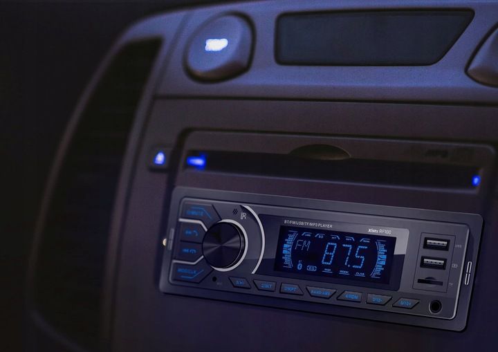 Xblitz RF100 Radio samochodowe Bluetooth MP3 USB AUX VarioColor + pilot zdjęcie 13