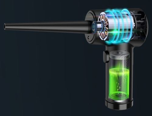 ELEKTRYCZNA DMUCHAWA SPRĘŻONE POWIETRZE KOMPRESOR AIR DUSTER DO KURZU MKR na Arena.pl