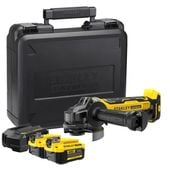 szlifierka kątowa akumulatorowa 125mm v20 18v 2*4.0ah - s/sfmcg700m2