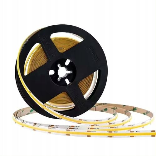 Taśma LED COB 320 diod/m 9.8W/m Biały neutralny 4000K IP20 12V 8mm 5m na Arena.pl