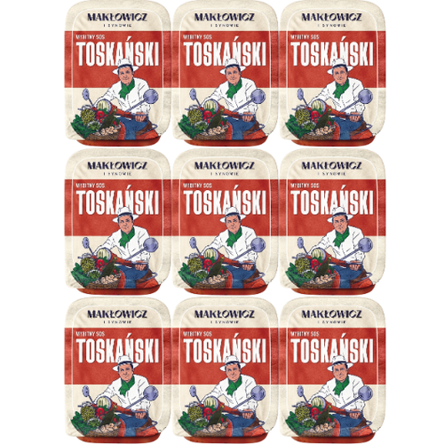 Makłowicz i Synowie Sos toskański mini 120 g x 9 sztuk na Arena.pl