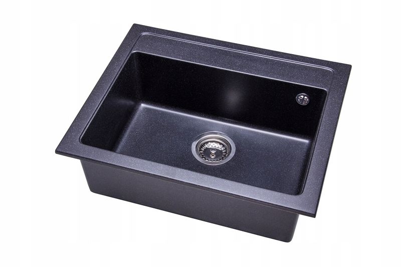 ZLEWOZMYWAK ZLEW GRANIT 8 kolorów 58x48 + SYFON zdjęcie 3