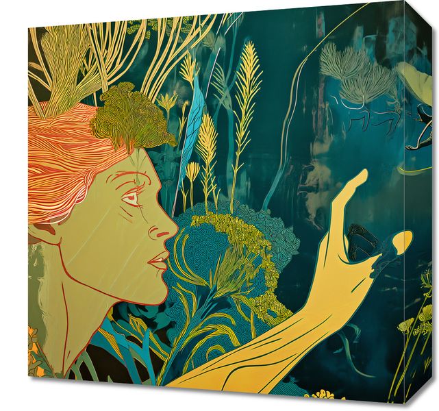 Obraz 40x40cm Wezwanie do Flory zdjęcie 1