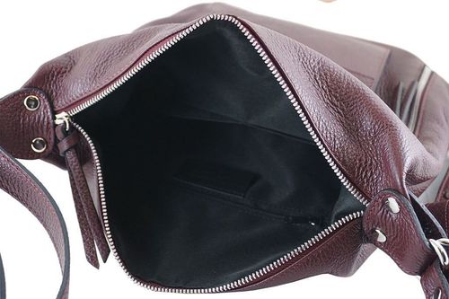 Torebka - plecak skórzany Barberini's - Brązowa na Arena.pl