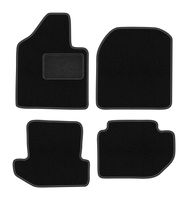 Dywaniki welurowe LUX Suzuki Samurai 1981-1998 czarne z mocowaniami