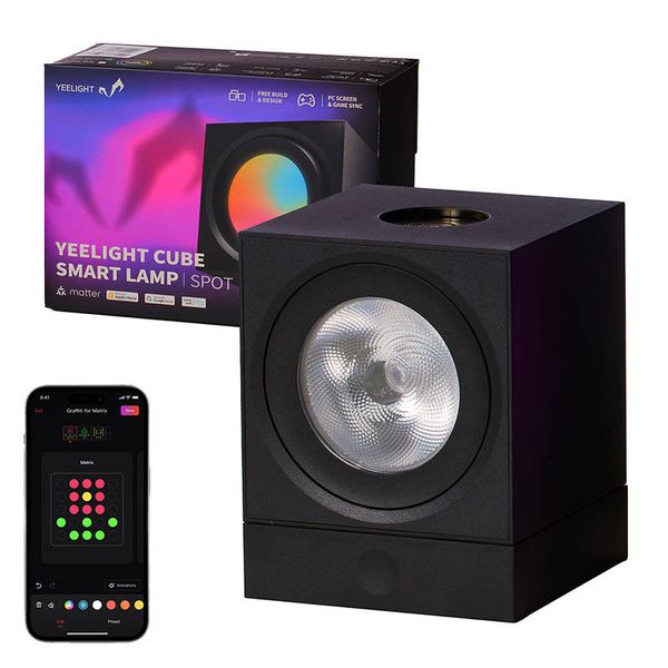 Panel LED Yeelight Smart Cube Light Spot Gamingowy Baza zdjęcie 1