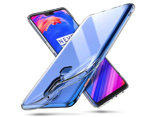 Etui silikonowe przezroczyste OnePlus 6 na Arena.pl