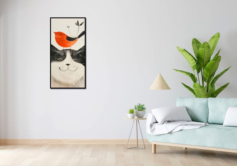 Plakat 50x100cm Pyzaty Przyjaciel zdjęcie 4